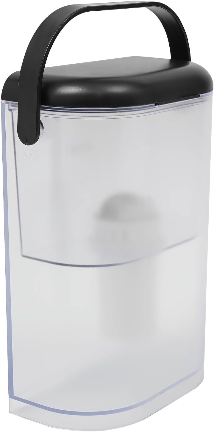 1700W Instant Hot Water Dispenser 3L Desktop Instant Hot Water Dispenser Touch Screen Countertop Water Filter Heating Temperature 77-210.2℉ W/Water Filter Water Tank Drip Tray (Black)