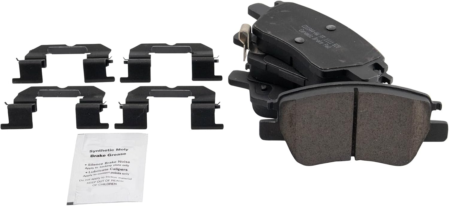 TRQ Front Brake Pad and Rotor Set Ceramic Compatible with 2017-2021 Chevrolet Bolt EV 2016-2019 Cruze 2016-2019 Volt