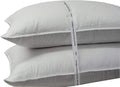 Royal Hotel Bedding Soft Down Pillow - 500 Thread Count Cotton Shell, Down Pillow Soft, Standard/Queen Size, Soft, Set of 2