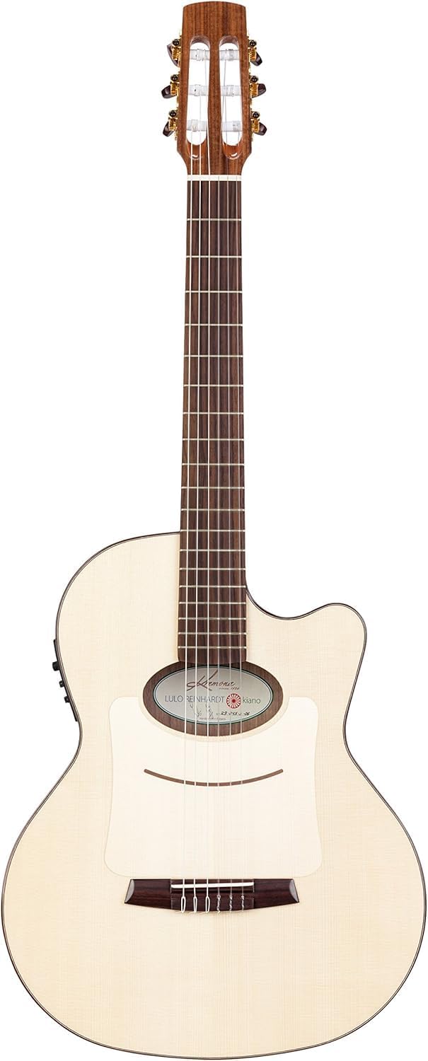 Kremona Kiano – Acoustic/Electric Nylon String Guitar – Handmade in Europe – Deluxe Hardshell Case Included