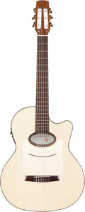 Kremona Kiano – Acoustic/Electric Nylon String Guitar – Handmade in Europe – Deluxe Hardshell Case Included