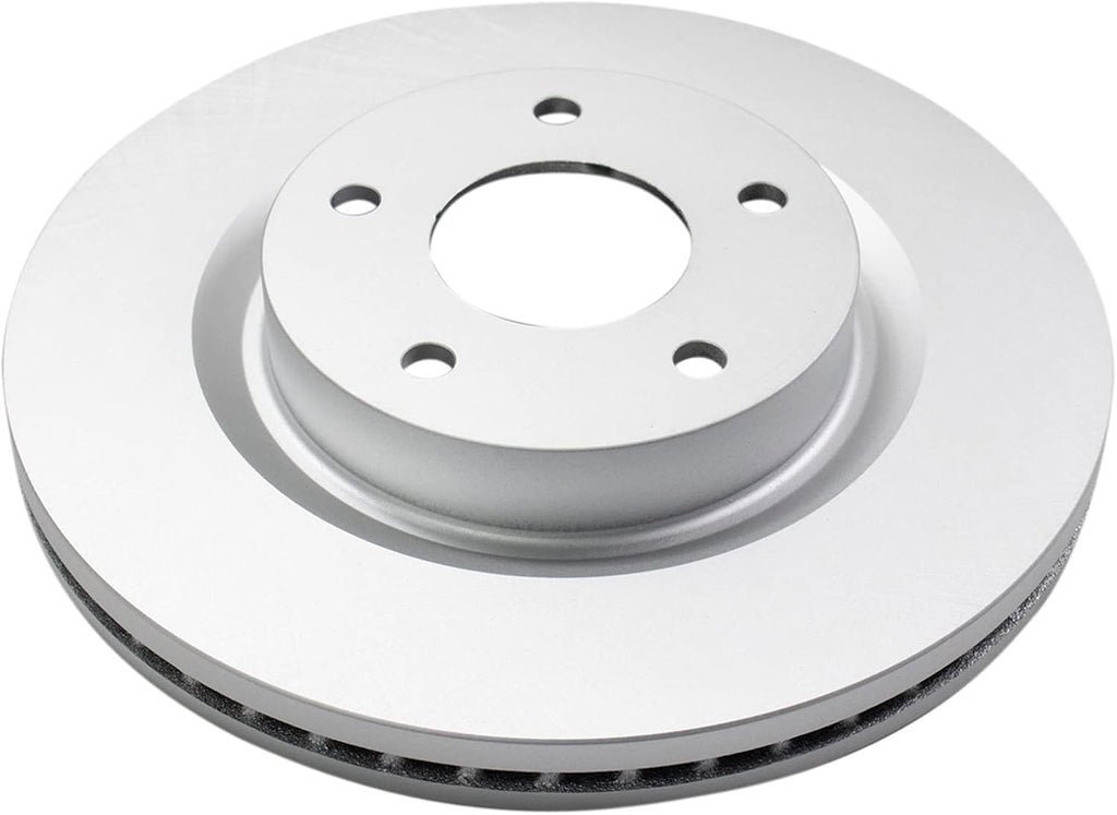 TRQ Front Ceramic Brake Pad and Rotor Set Coated Compatible with 2013-2023 Nissan Altima