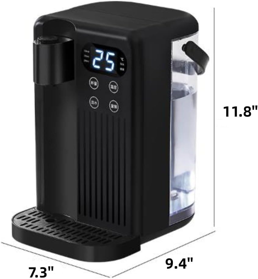 Versatile Hot Water Dispenser，Boil Water for Any Purpose， Enjoy Instant Hot Beverages，Stylish and Efficient Hot Water Dispenser，Perfect for Home or Office (White)