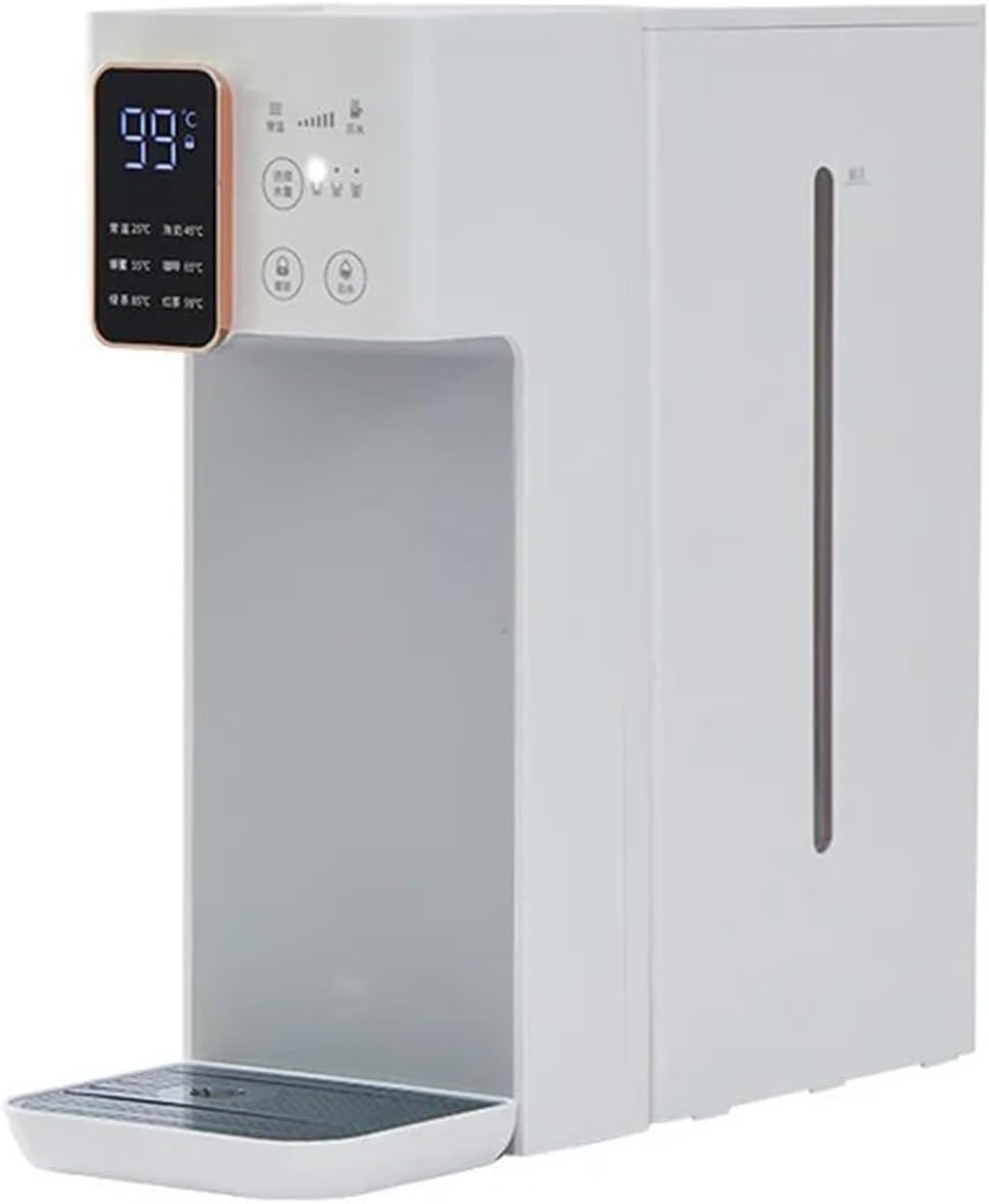 Water Dispenser 3s Instant Heating Water Dispenser Electric Pump 2000W Fast Heat Dispensador Bottle 3L Smart Kettle(White)