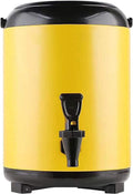 Beverage Dispenser with Tap, Insulated Hot Water Dispenser, 8L/10L Capacity for Coffee, Juice, Tea, Cider, Milk - Ideal for Parties and Buffets, Double Wall Design