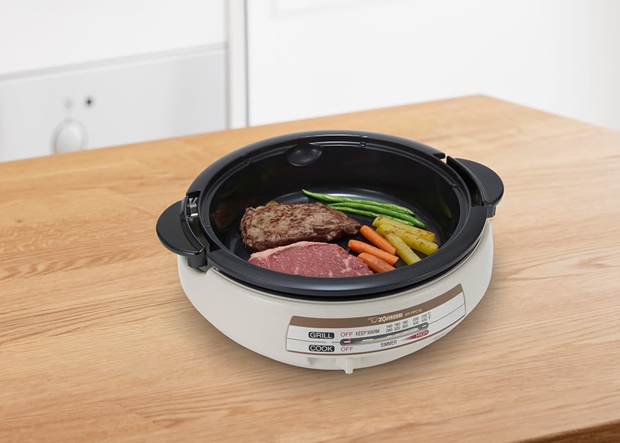 Zojirushi EP-PPC10HL Gourmet d'Expert® Electric Skillet (PFAS-free & BPA-free)
