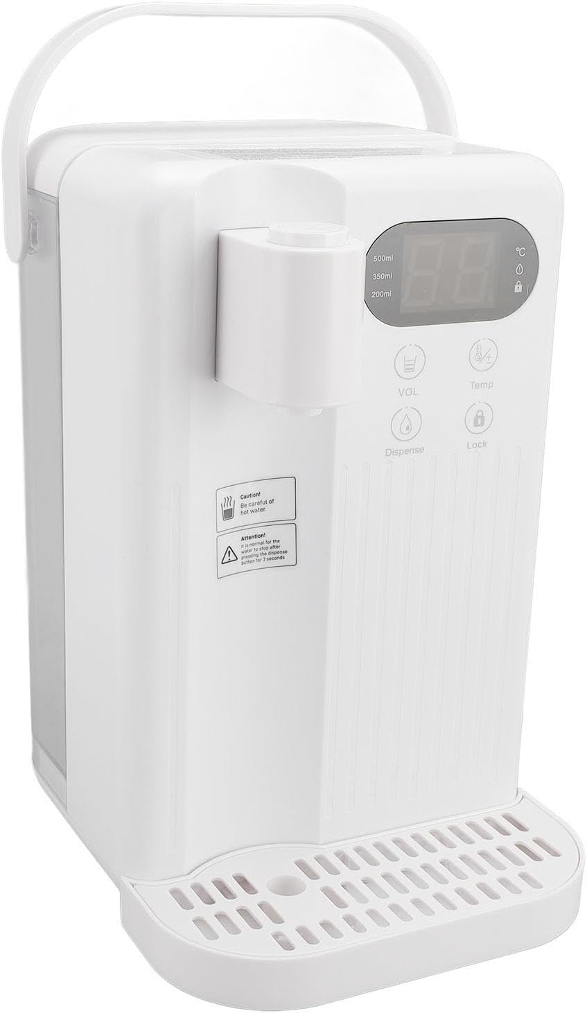Instant Hot Water Dispenser, 3L/106 Oz Adjustable 12 Temperature Fast Heating Electric Water Boiler, Countertop Small Water Dispenser Electric Kettles with Child Lock (US Plug