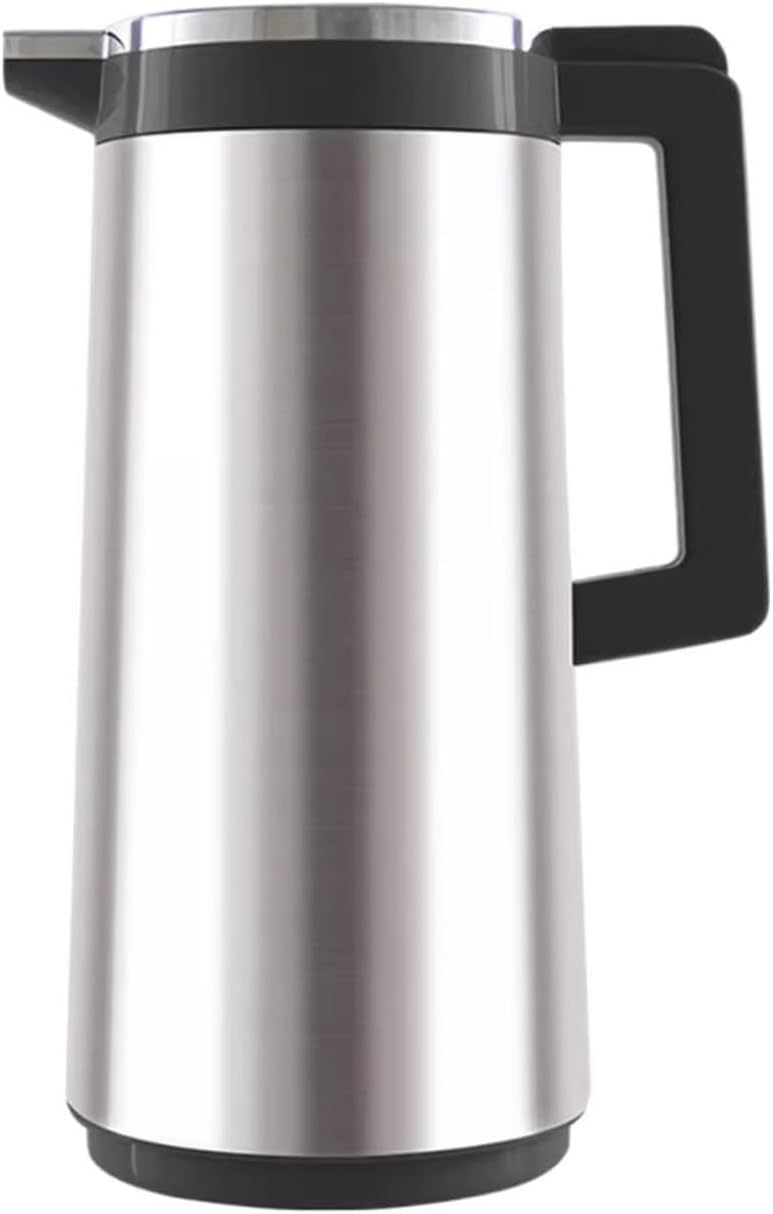 Electric Kettle Stainless Steel Shell Insulated Kettle Household Large Capacity Hot Water Bottles Glass Inner Coffee Pot Tea Kettle,1.6L