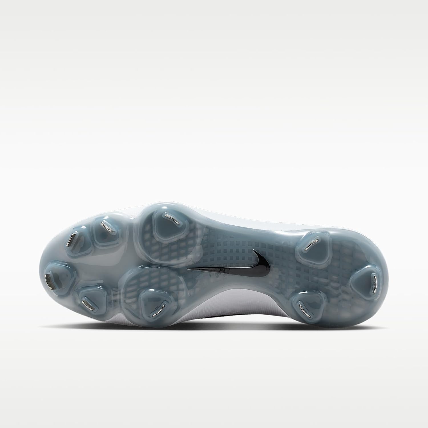 Nike Diamond Showcase MTL Baseball Cleats (Wolf Grey/White/Black)
