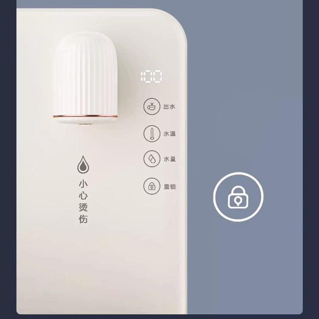 Water Dispenser Desktop Water Dispenser Desktop Instant Hot Tea Bar Machine Home Intelligent Fully Automatic Water Dispenser Hot & Cold Water Dispensers