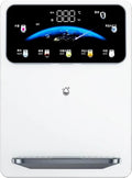 Home Wall Mounted Water Dispenser,with Electronic Child Lock, Touch Screen, for Office, Commercial Canteens(White)