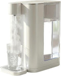 Low-Noise Instant Hot Water Dispenser for Office & Home, 3L Countertop Water Boiler with 5 Temperatures, Electric Tea & Coffee Maker,3L/102oz,White