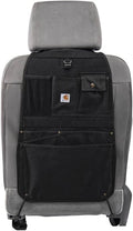 Carhartt Universal Nylon Duck Automotive Seat Back Organizer,Organization for Work and Kids,Black,(Pack of 8)