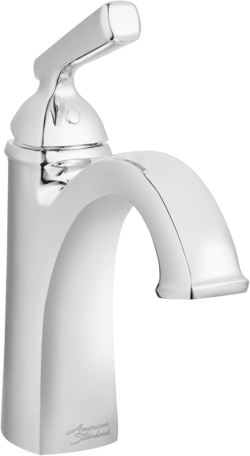 American Standard 7018101.002 Edgemere Single-Hole Bathroom Faucet, Chrome