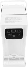 3L Quick Heating Hot Water Dispenser, Adjustable 7 Temperatures, Electric Tea Kettle Large Capacity Countertop Desktop with 3 Second Rapid Heating (US Plug 110V), White