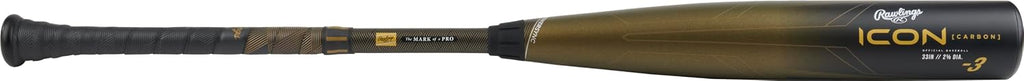Rawlings | ICON Baseball Bat | BBBCOR | -3 Drop | 2 Pc. Composite