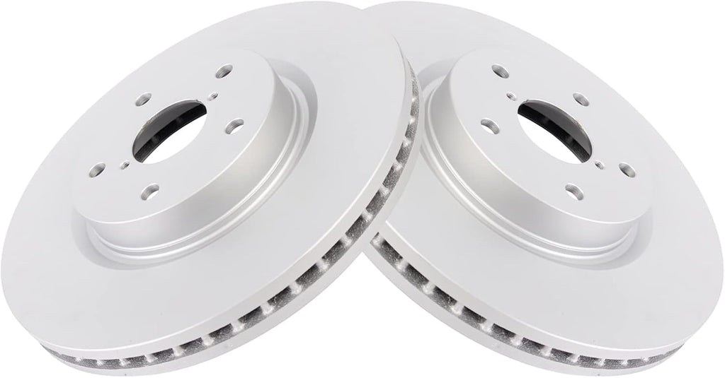 TRQ Front Brake Pad and Rotor Set Ceramic G Coated Vented Rotors Compatible with 2006-2007 Subaru B9 Tribeca 2008-2014 Tribeca 2015-2019 Legacy Outback 2015-2021 WRX