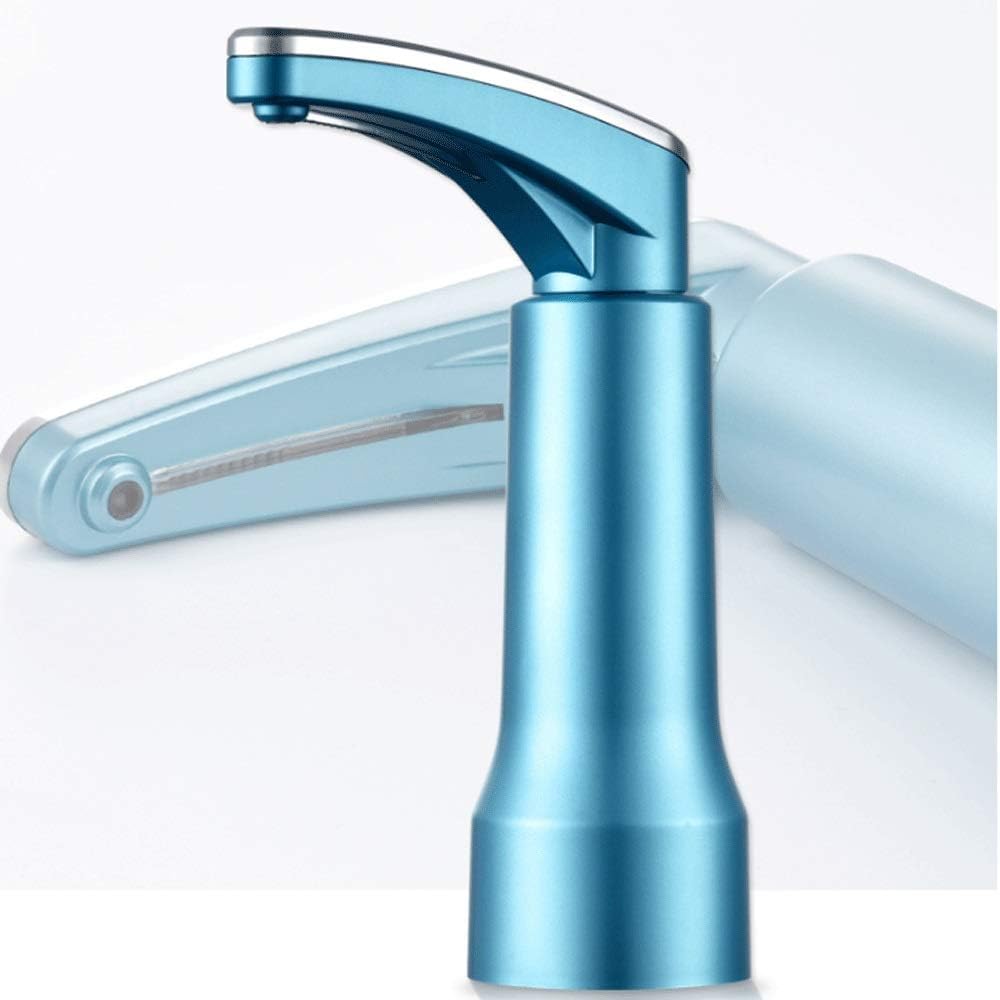 Cup Touch Pump Drinking Water Pump Automatic Electric Portable Water Pump Dispenser 1-5 Gallon Water Bottle Switch USB Water Bottle (Rose Gold)