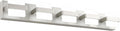 SOLFART 5-Light Bathroom Vanity Lights Over Mirror,Brushed-Nickel LED Modern Vanity Lights for Bathroom, Dimmable