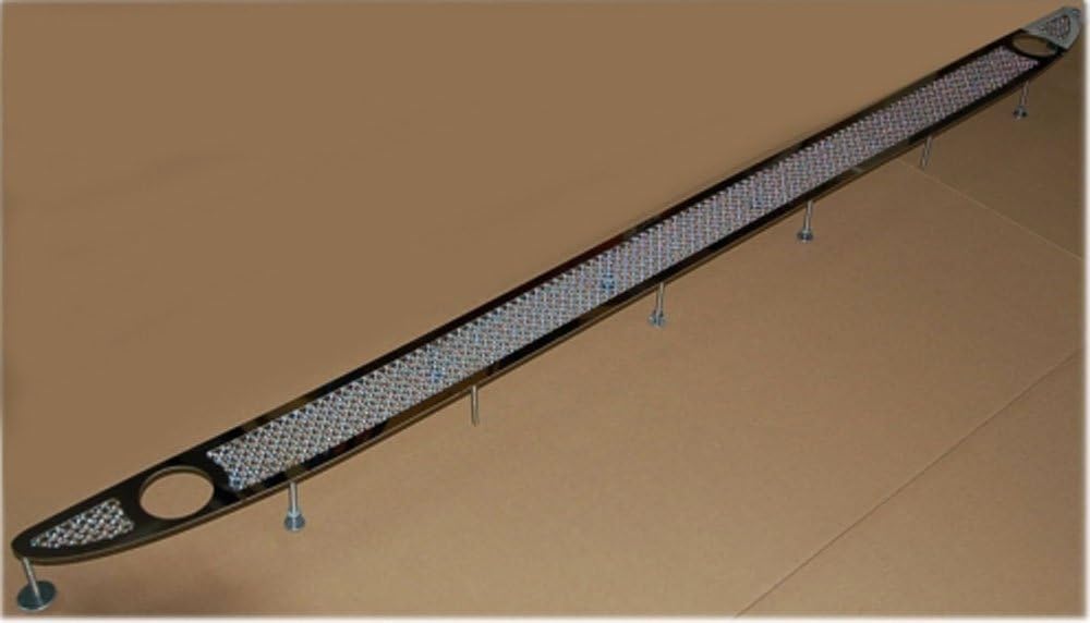 Chrome Plated Mesh Material Body Kits Diamond Opening Grill 12'x48'