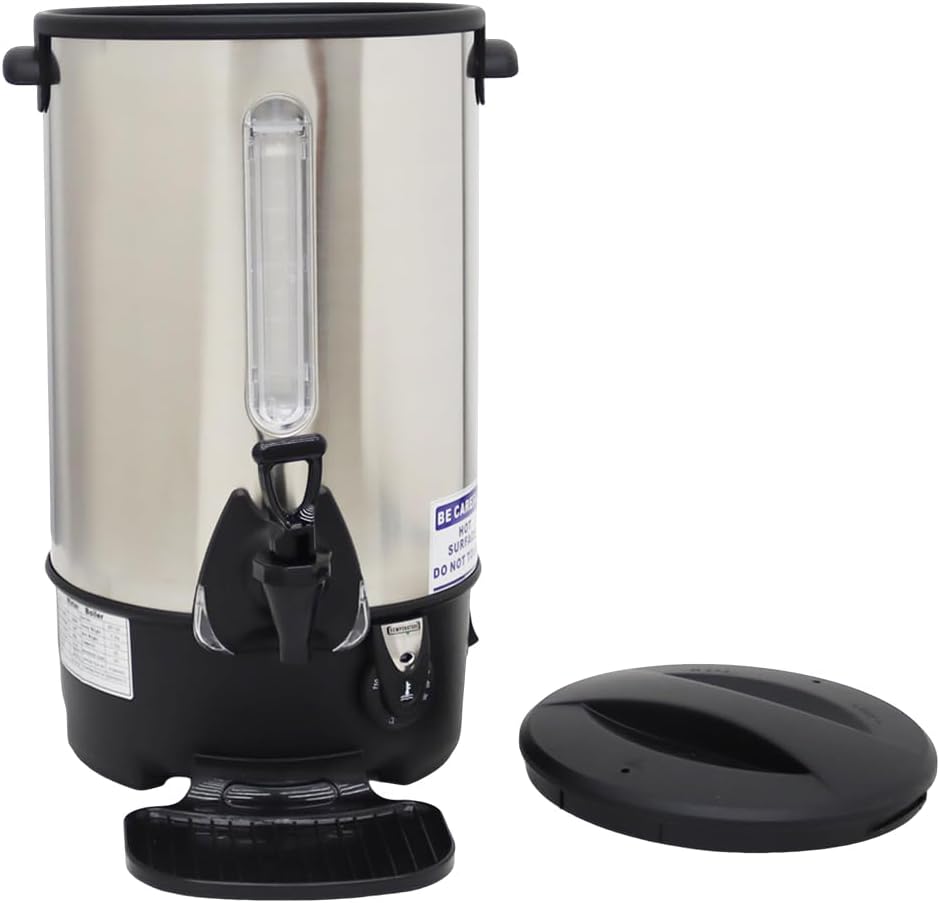 Commercial Grade Hot Water Dispenser 110V Stainless Steel Large Capacity Water Boiler Office Kitchen Electric Kettle for Catering 19.6L