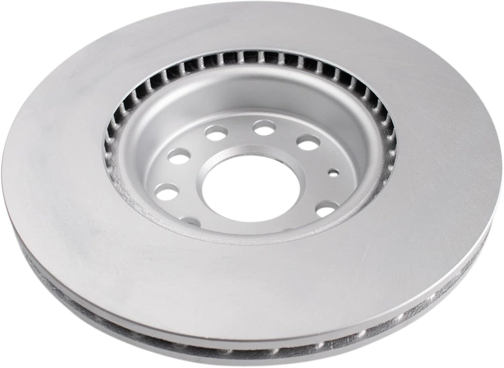 TRQ Front Brake Pad and Rotor Set Ceramic Coated Vented Rotors Compatible with 2012-2020 Volkswagen Passat 2009-2018 Tiguan 2015-2018 Audi Q3 2015-2018 Q3 Quattro
