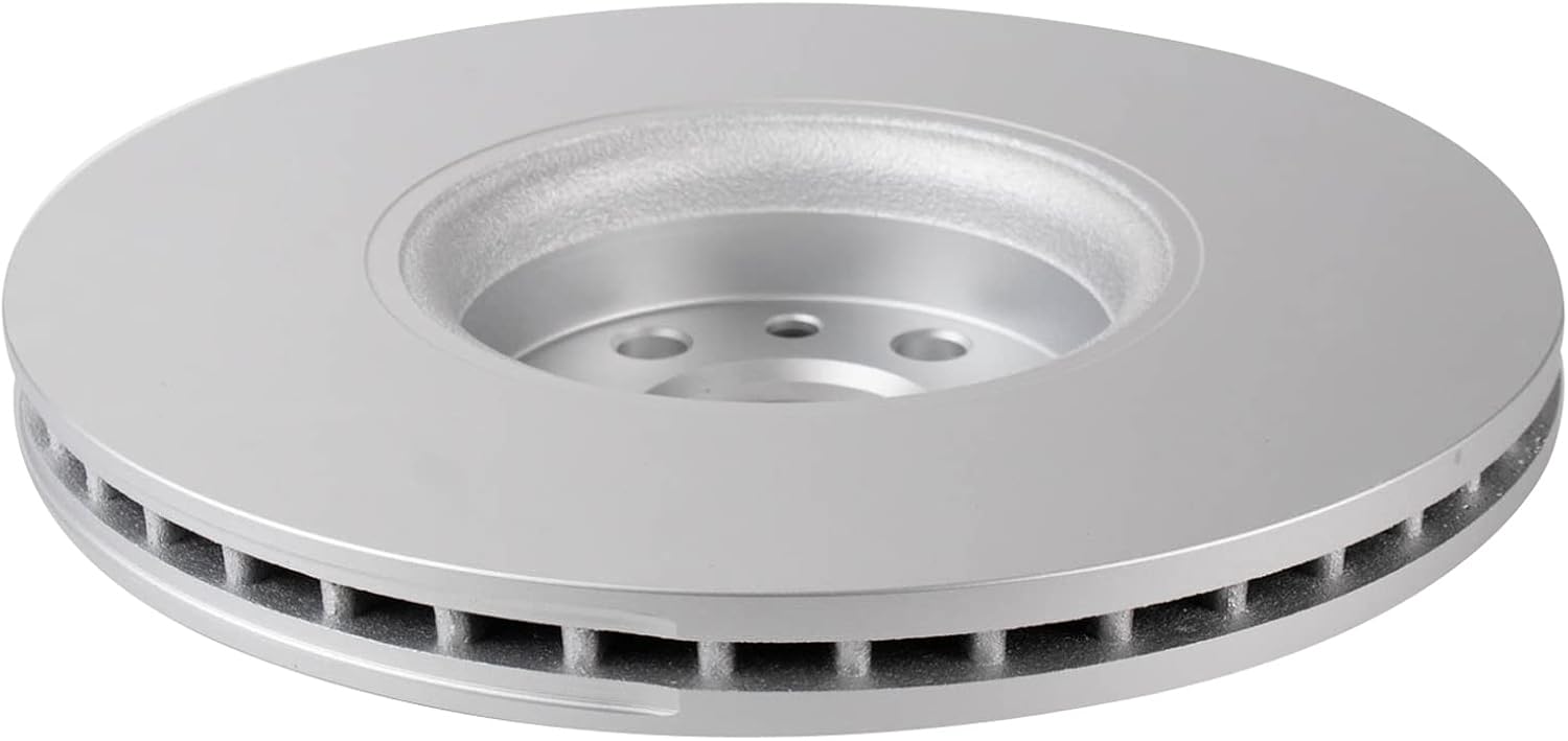 TRQ Front Brake Pad and Rotor Set Ceramic G Coated Rotors Compatible with 2011-2015 Volvo XC60