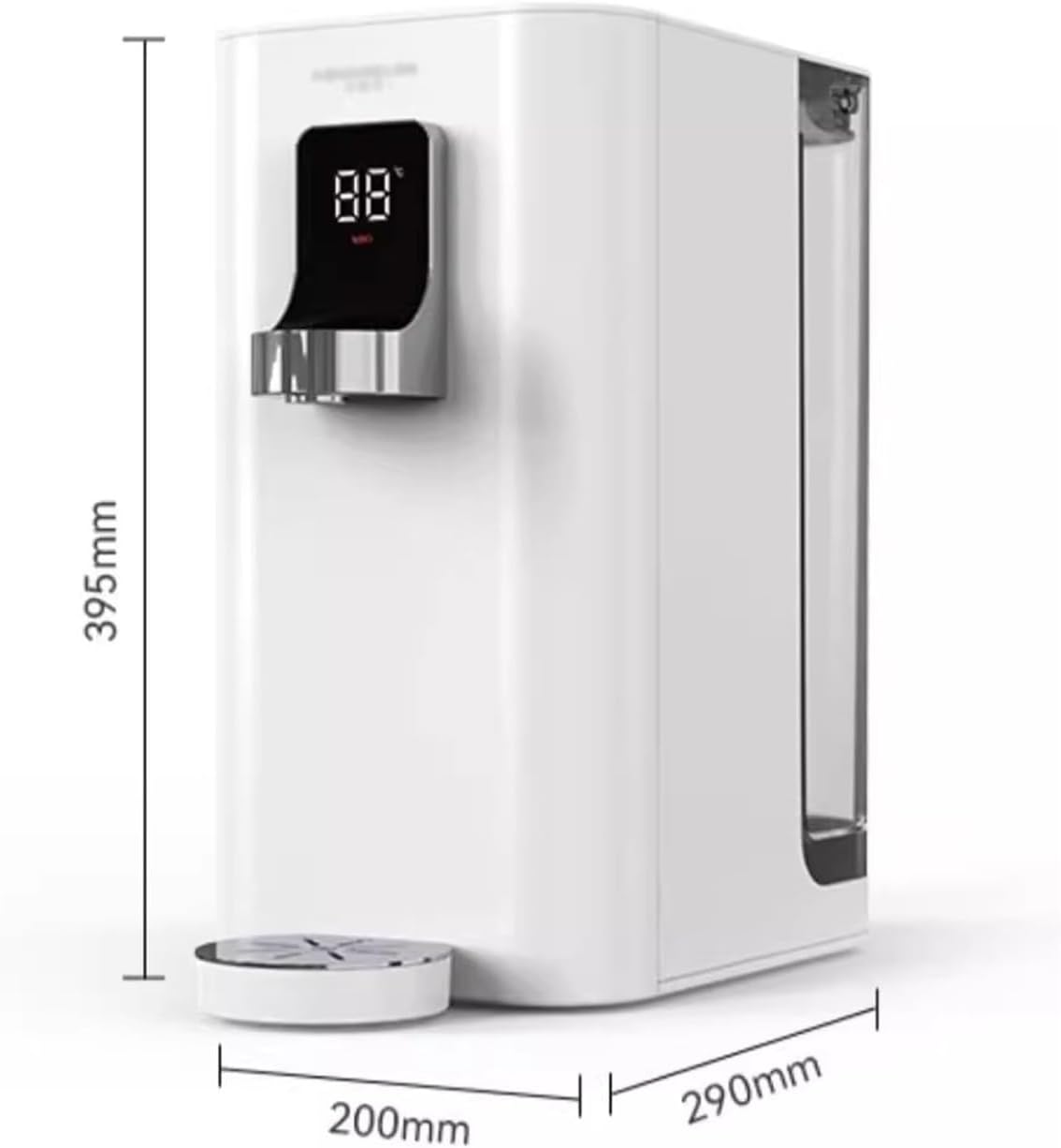 Water Dispenser Desktop Water Purifier Instant Hot Integrated Dispenser Countertop Reverse Osmosis System 4 Temperature Options