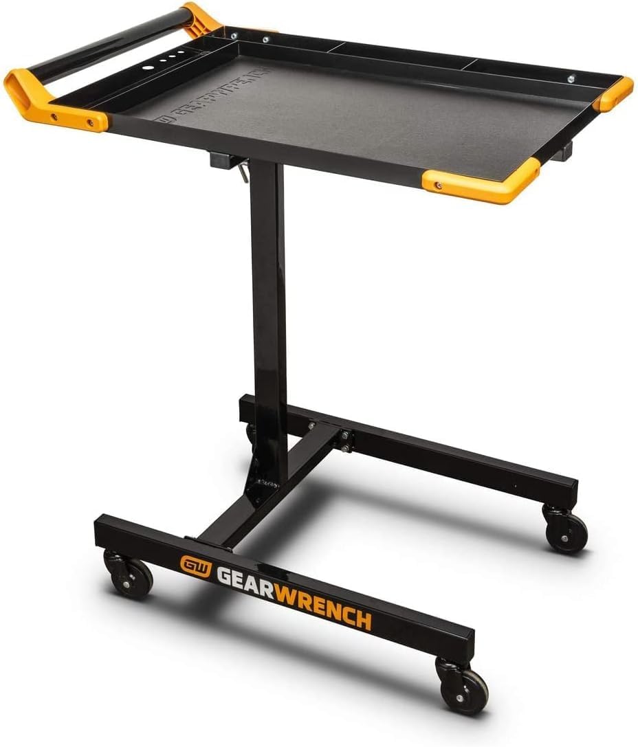 GEARWRENCH Adjustable Height Mobile Work Table 35 To 48' - 83166