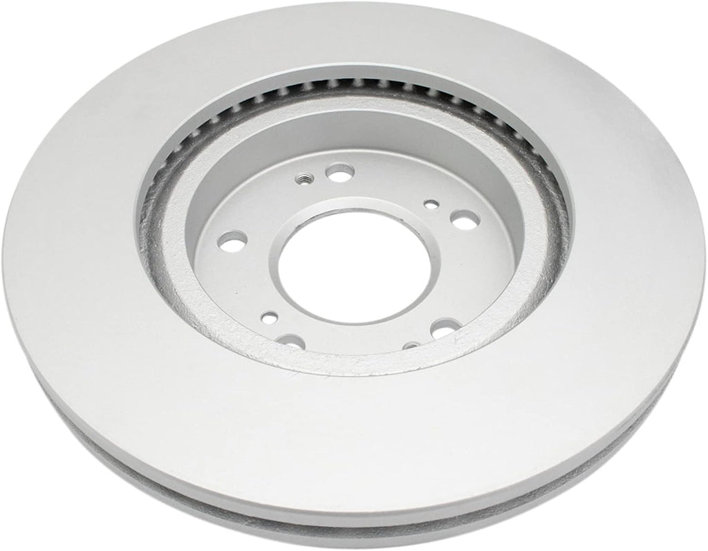 TRQ Front Brake Pad and Rotor Set Ceramic Coated Rotors Compatible with 2017 Jeep Compass Patriot