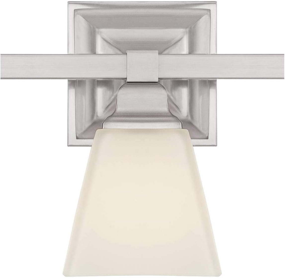 Regency Hill Mencino-Opal Wall Mount Light Satin Nickel Silver Metal Hardwired 35 1/4' Wide 5-Light Fixture Etched White Glass Shade for Bathroom Vanity Mirror House Home Room Decor