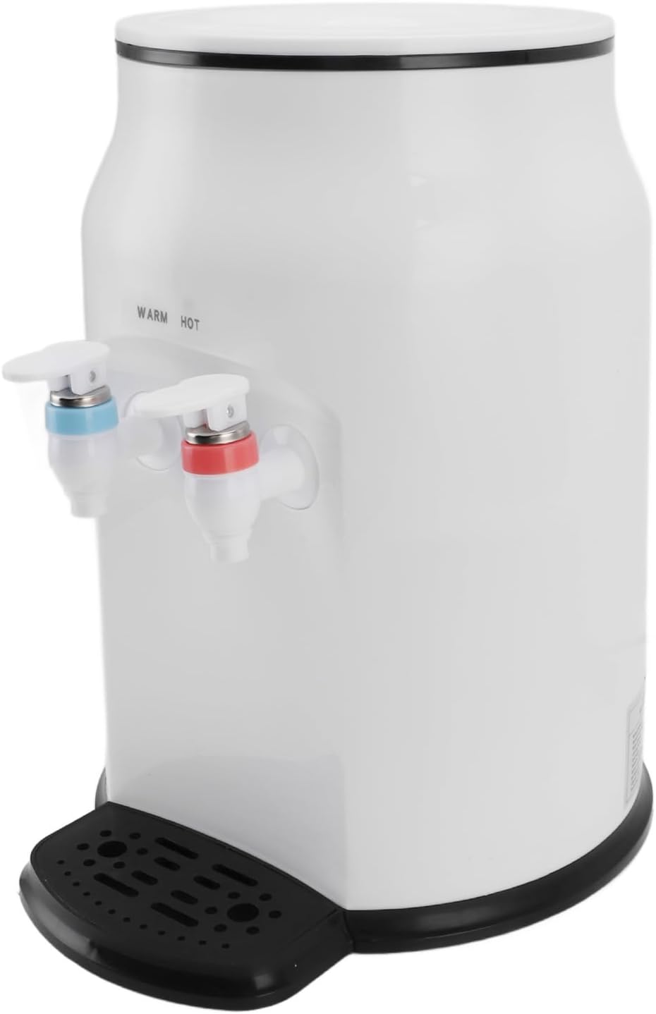 Countertop Water Dispenser, 500W Electric Hot Water Dispenser, Top Loading, 85 to 95°C Hot Water, ABS Material, US Plug 110V, 9.4x13.4in Size
