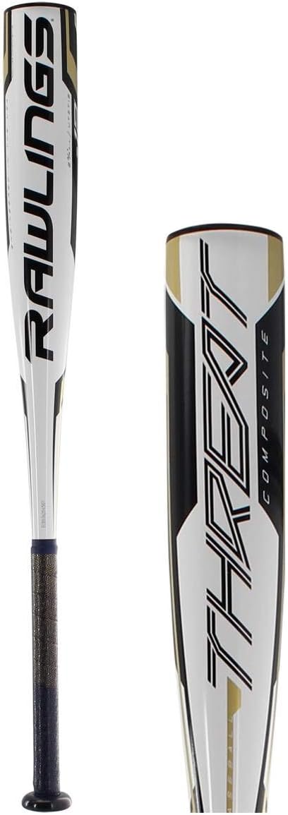 Rawlings | THREAT Baseball Bat | USSSA | -12 Drop | 2 3/4' Barrel | 1 Pc. Composite