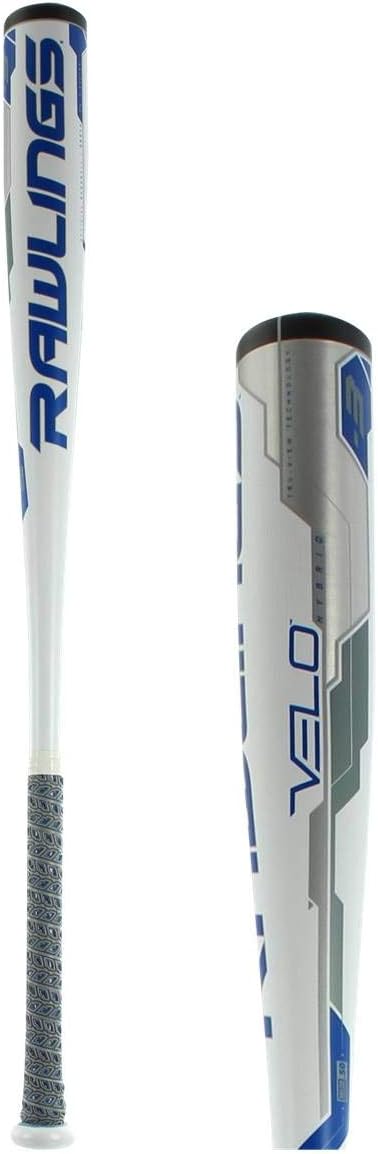 Rawlings 2018 Velo BBCOR (High School/Collegiate) Baseball Bat (-3)