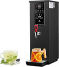 Commercial Water Boiler Hot Water Dispenser Electric Warmer Hot Water Machine, 25L/60L per Hour, Stainless Steel, Large Capacity, 3000W Fast Heating for Restaurant, Hotel, Office(Color:Black)