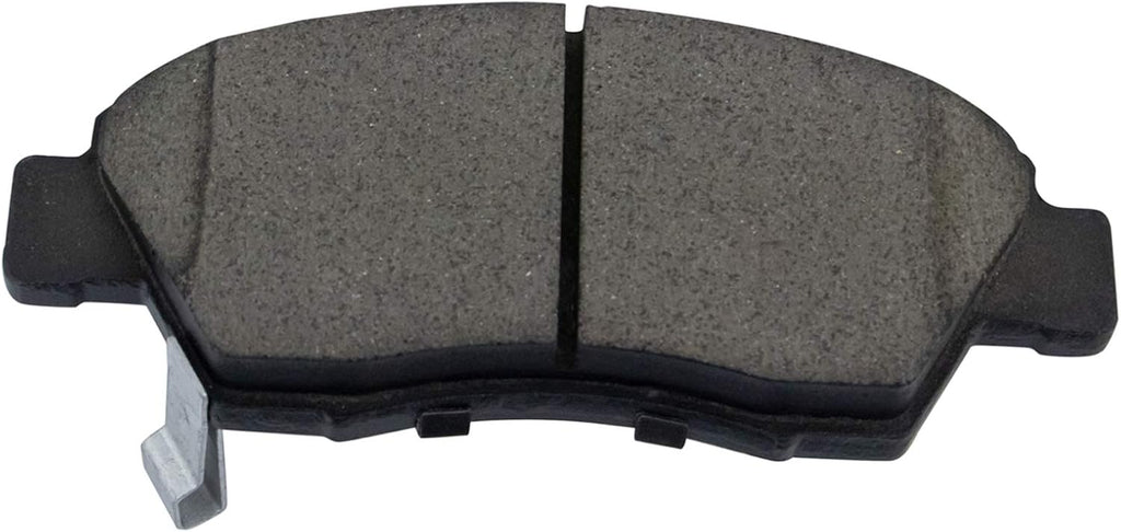 TRQ Front Brake Pad and Rotor Set Ceramic Vented Rotors Calipers Compatible with 2003-2005 Honda Civic