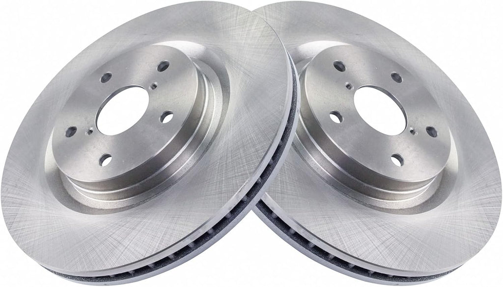 TRQ Front Ceramic Brake Pad and Rotor Set Compatible with 2019-2020 Subaru Forester Sport Limited Premium Touring 2021 Subaru Forester with 316mm Diameter Front Rotors