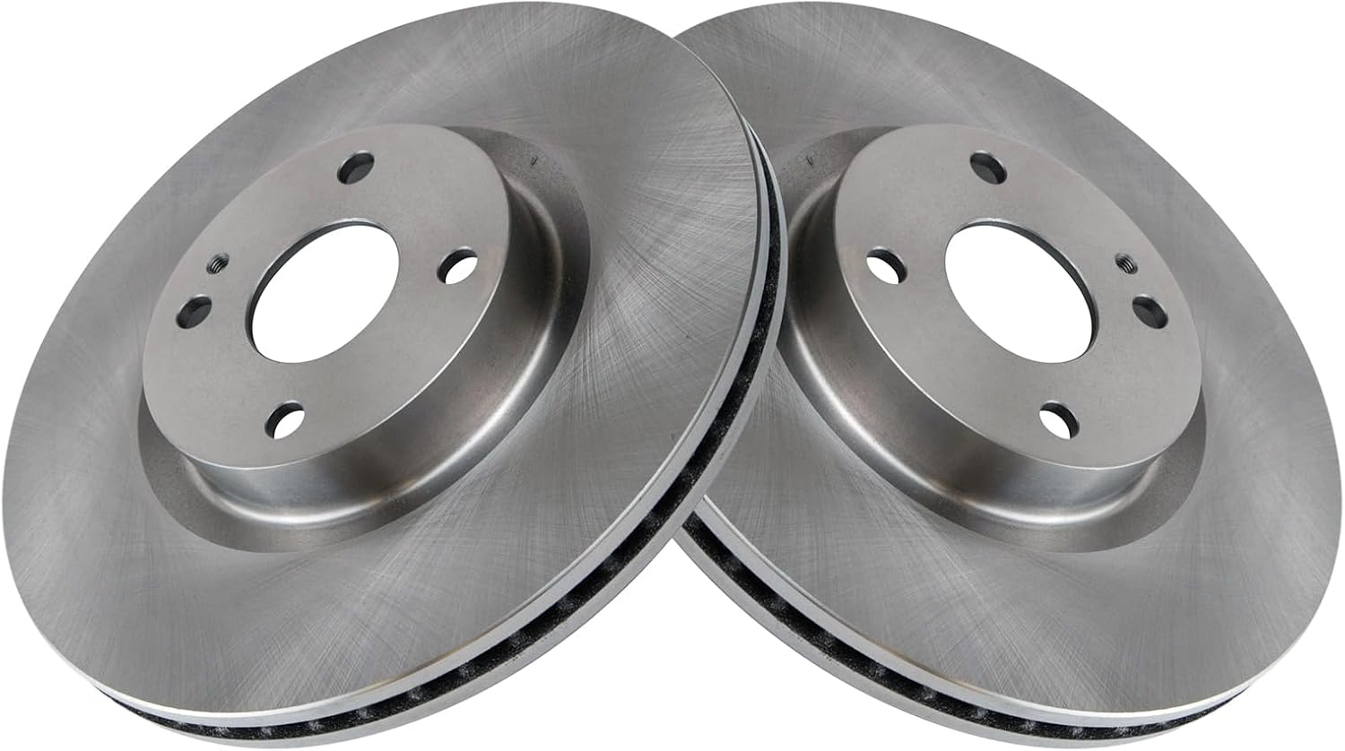 TRQ Front Brake Pad and Rotor Set Ceramic Vented Rotors Compatible with 2017-2020 Fiat 124 Spider 2016-2019 Mazda MX-5 Miata