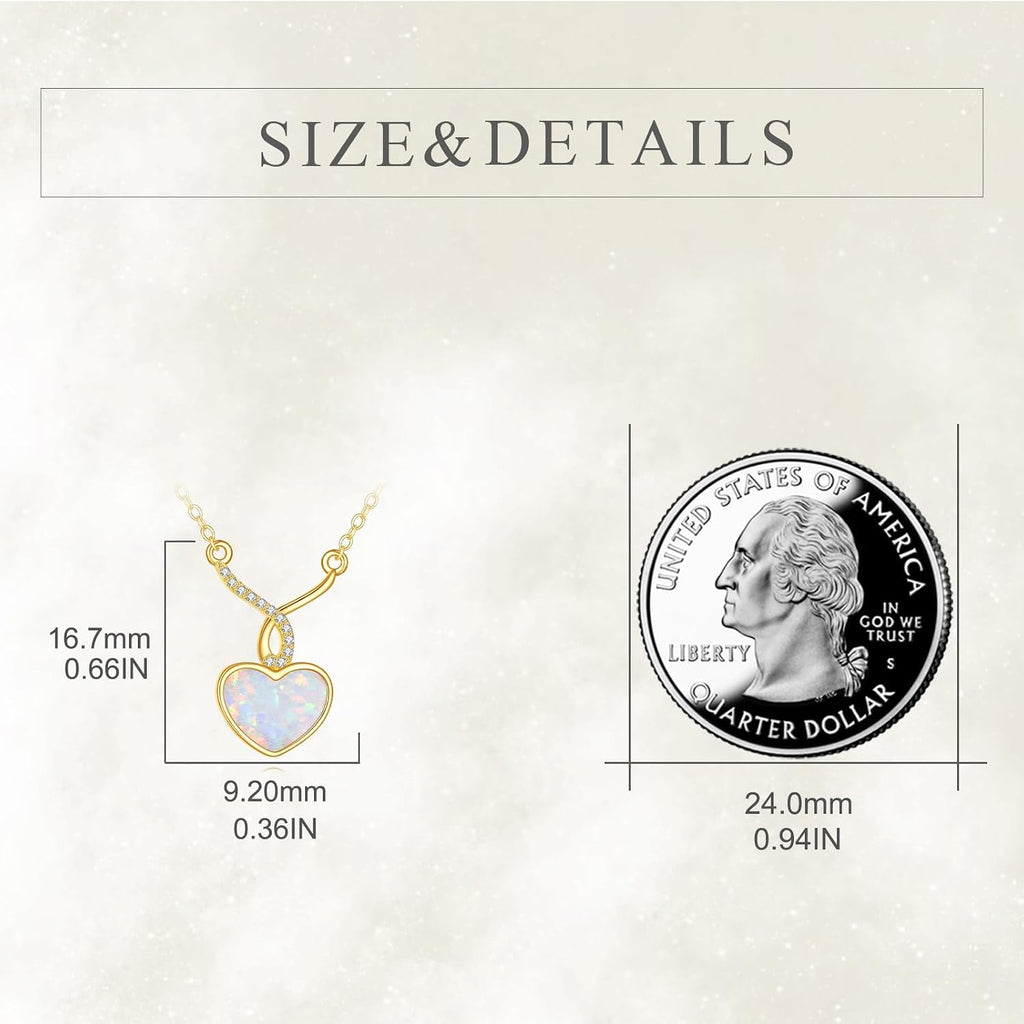 DOVRAN 14K Solid Gold Cat/Butterfly/Heart/Teardrop Necklace for Women 14K Gold Opal/Lapis Lazuli/Black Onyx Pendant Jewelry Gift for Women