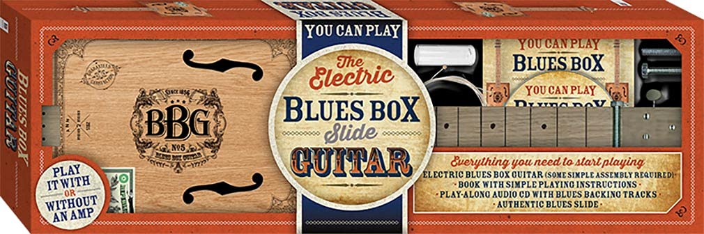 The Electric Blues Box Slide Guitar Kit: with Guitar, Instruction Book and DVD