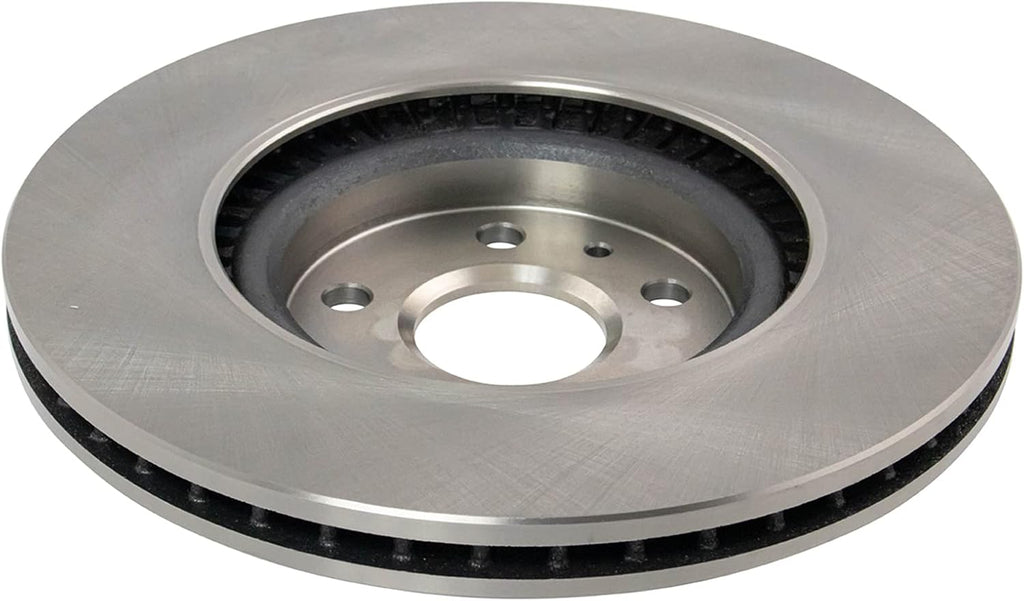 TRQ Front Brake Pad and Rotor Set Ceramic Vented Rotors Compatible with 2008-2014 Cadillac CTS
