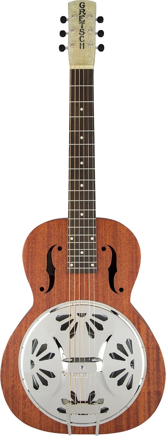Gretsch G9210 Boxcar Square-neck, Mahogany Body Resonator - Natural, Padauk Fingerboard