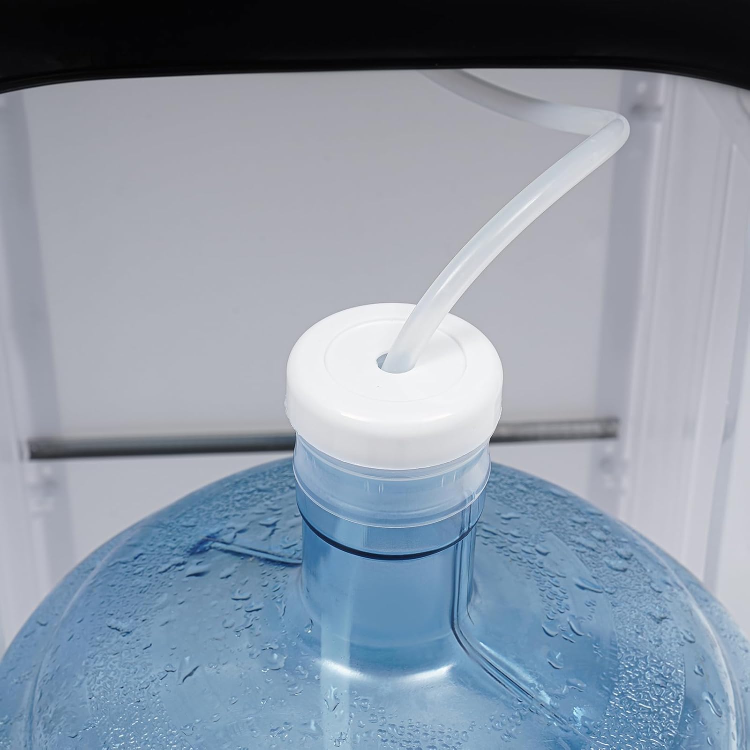 Bottom Loading Water Cooler Dispenser, Hot & Cold Water Cooler Countertop Electric Hot and Cold Water Dispenser with 3 Temperature Settings for Home, Office, Commercial (White)
