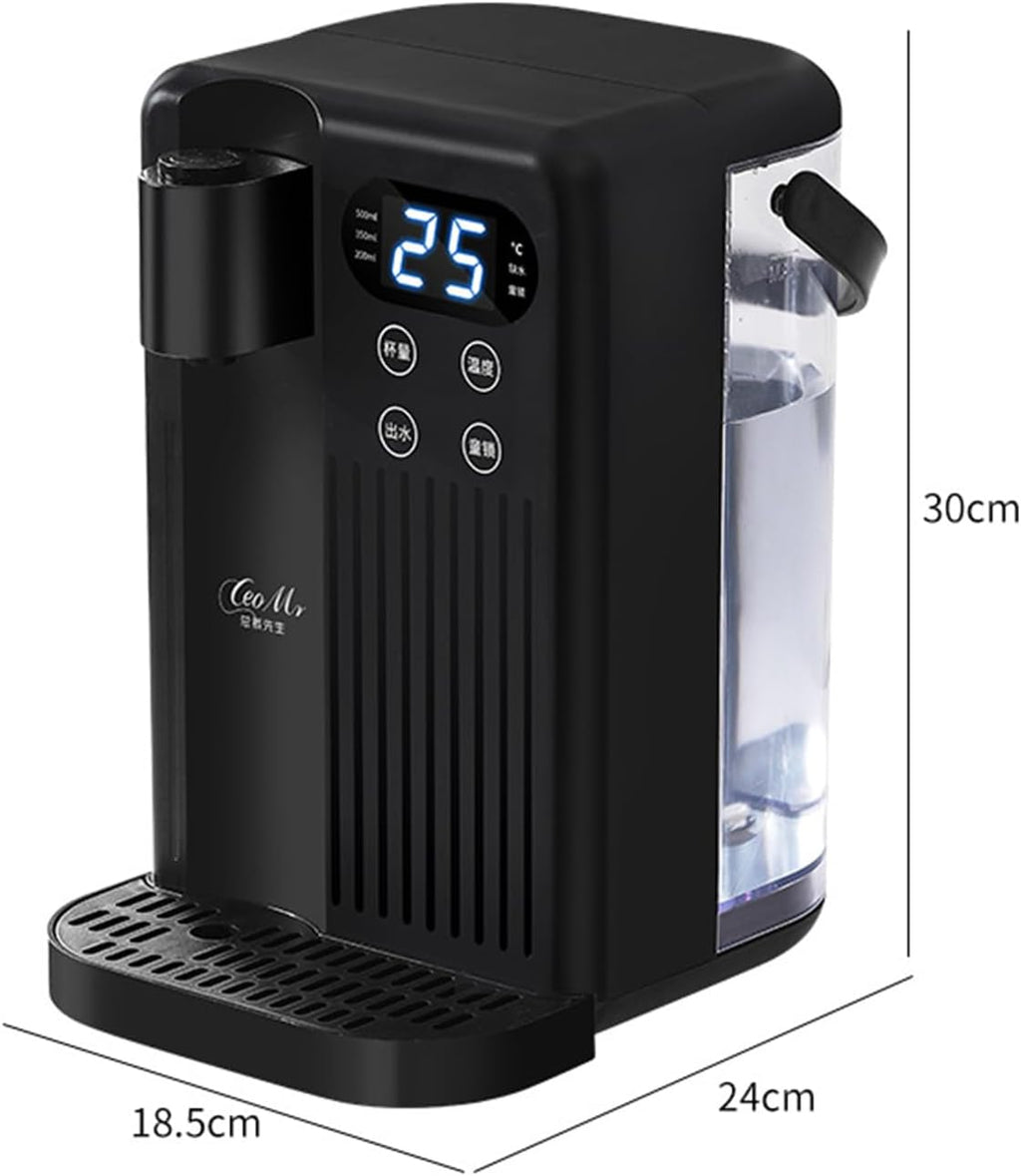 B,3L Instant Hot Water Dispenser, Rapid Heating Countertop Water Purifier with Smart Touch Control, for Home or Office
