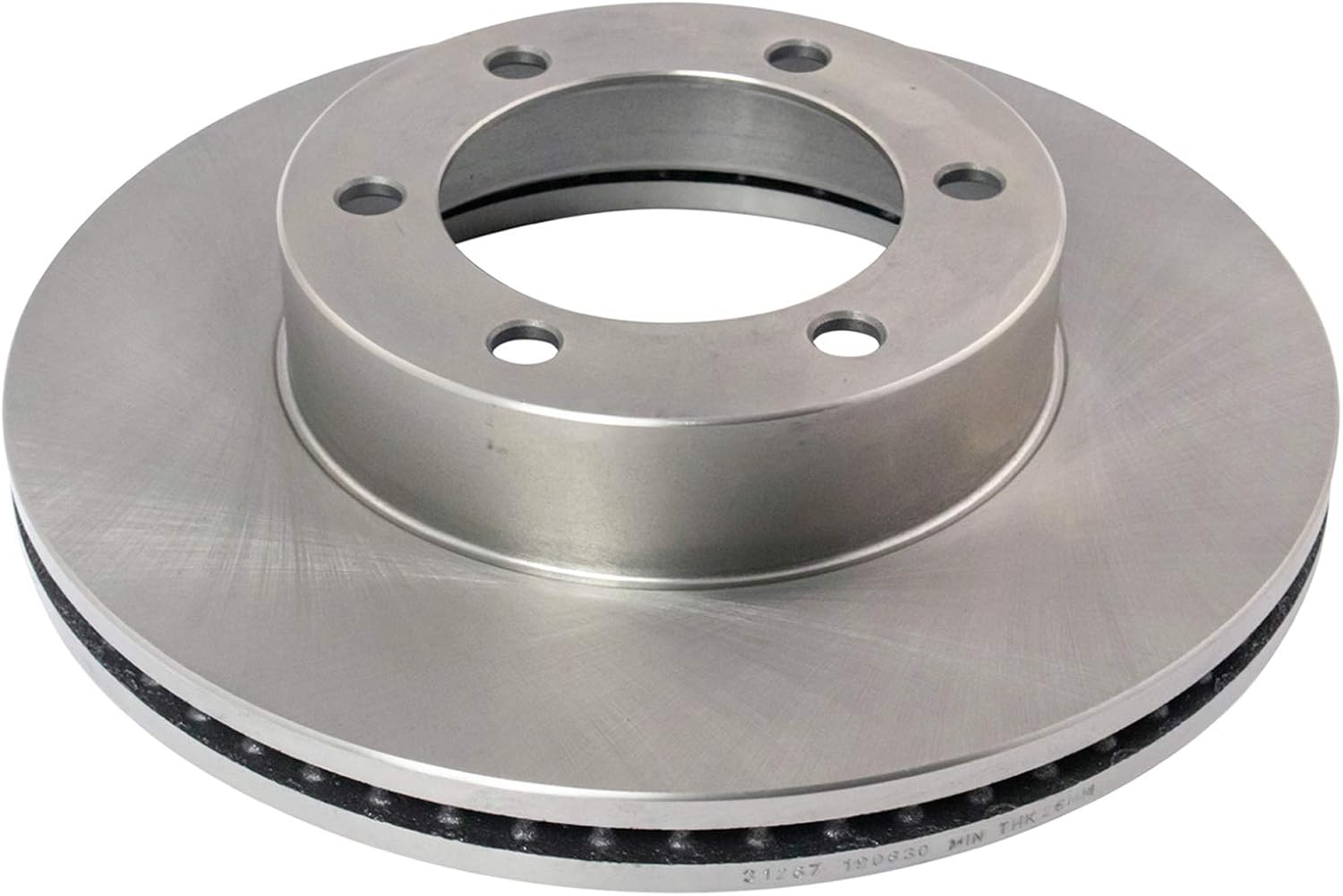TRQ Front Ceramic Brake Pad and Rotor Set Compatible with 00-03 Toyota Tundra 01-03 Sequoia with 4.7 Inch Front Pad Length Models