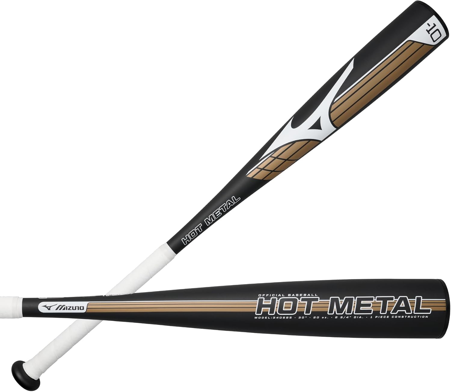 Mizuno Boys HOT Metal - Youth USA Baseball Bat