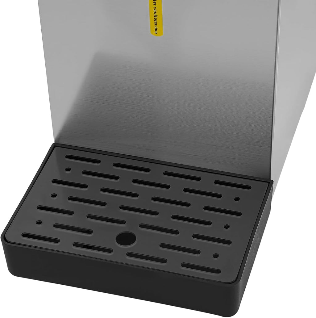 3000W Commercial Hot Water Dispenser, 30L Electric Water Boiler 13.2Gal/H Countertop Hot Water Machine with Step Heating & 24H Timer, 86-206°F Temperature Control for Restaurant, Home, Boba Tea