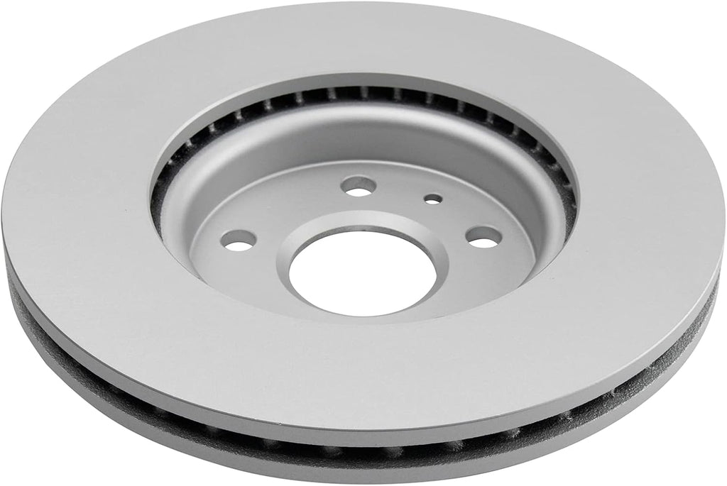 TRQ Front Brake Pad and Rotor Set Ceramic Vented G Coated Rotors Compatible with 2010-2015 Chevrolet Camaro