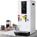 Step Heating Commercial Hot Water Dispenser, Stainless Steel, with LCD Dispaly, 45l Large Capacity, Time and Temperature Can Be Set, Suitable for Families, Restaurants, Etc.,White-220V