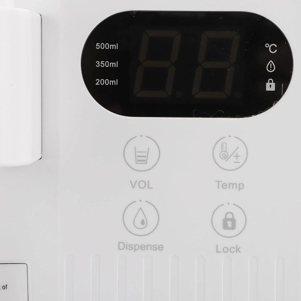 Water Boiler and Warmer, 3L Instant Hot Water Dispenser, 12 Adjustable Water Temperature Settings Countertop Water Boiler with Child Lock for Table Top (US)